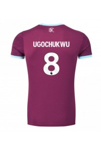 Burnley Lesley Ugochukwu #8 Jalkapallovaatteet Kotipaita 2025-26 Lyhythihainen